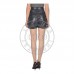 Fashion Sheep Leather Shorts Ladies Chic